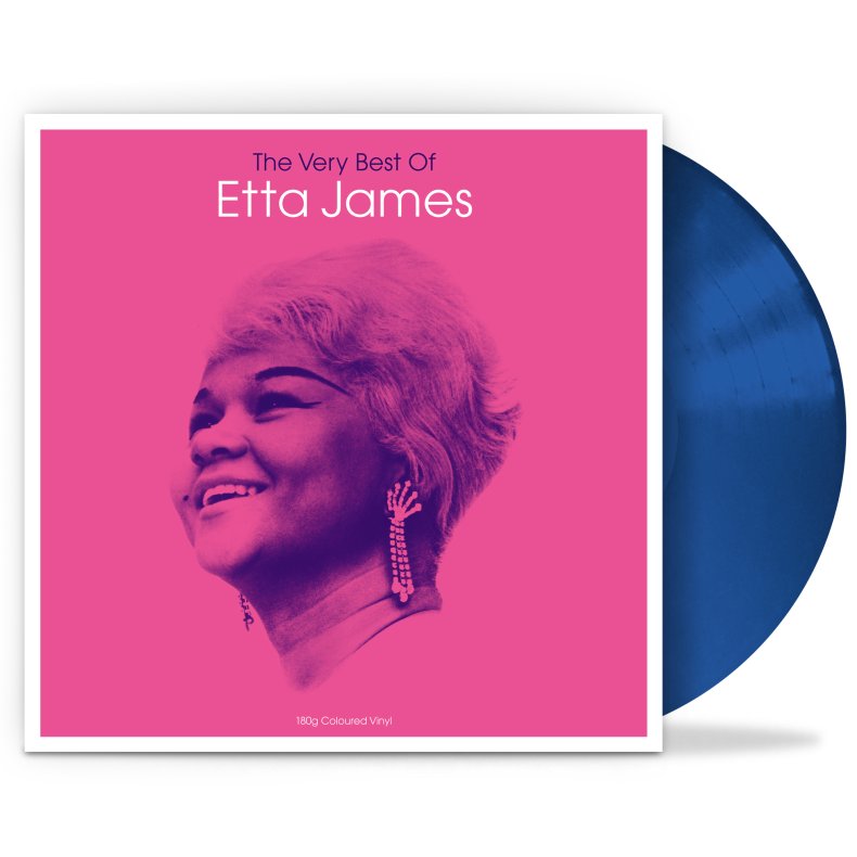 The Very Best Of Etta James - 2022 European Not Now label Blue vinyl 16-track LP