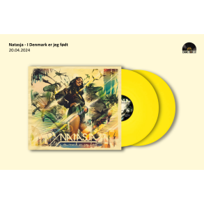 I Danmark Er Jeg F�dt - 2024 Danish Playground label Yellow vinyl 11-track 2LP Reissue - RSD2024