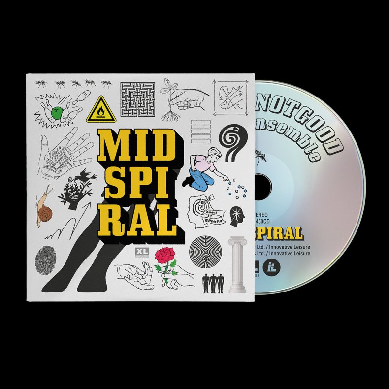 Mid Spiral - 2024 UK XL Recordings Label 17-track CD 