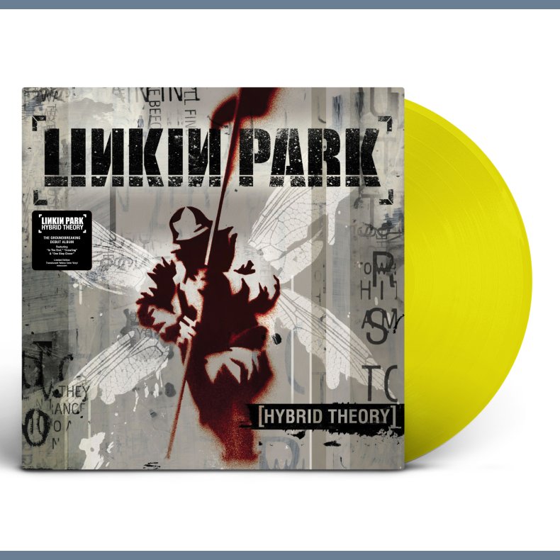 Hybrid Theory - 2024 European Warner label Yellow vinyl 12-track LP Reissue 