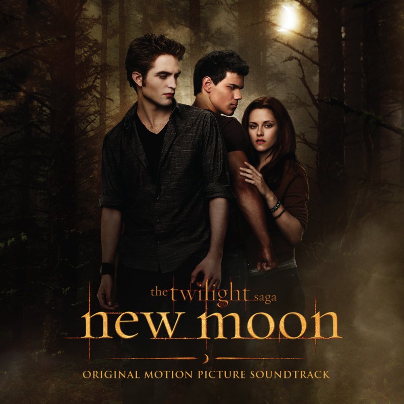 The Twilight Saga: New Moon - 2024 EU Atlantic label Gold vinyl 15-track 2LP Reissue
