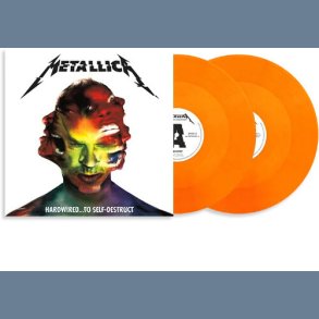 Hardwired...To Self-Destruct - 2024 European Blackened label Flame Orange vinyl 12-track 2LP Reissue