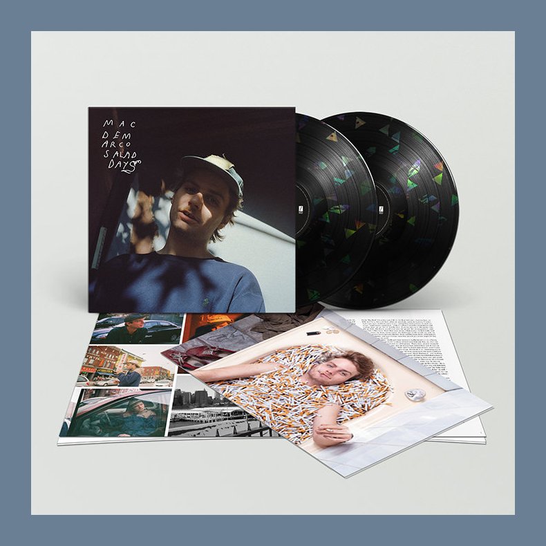 Salad Days (10th Anniversary) - 2024 US Captured Tracks label Holographic vinyl 25-track 2LP Reissue