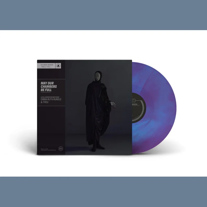 May Our Chambers Be Full - 2022 US Sacred Bones label Blue/Purple Galaxy vinyl 7-track LP Reissue