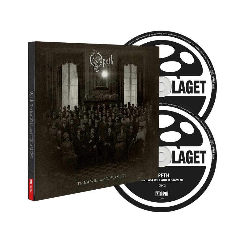The Last Will And Testament - 2024 European Atomic Fire label 8-track CD+Blu-Ray 