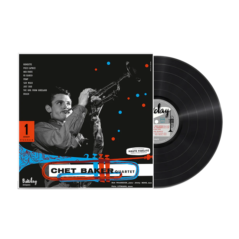 Chet Baker Quartet - 2024 European Decca Label 9-track LP Reissue