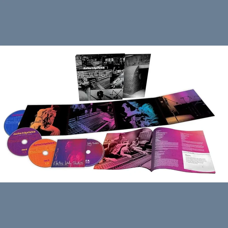 Electric Lady Studios: A Jimi Hendrix Vision - 2024 Sony Music Label 38-track 4CD + Blu ray Set 