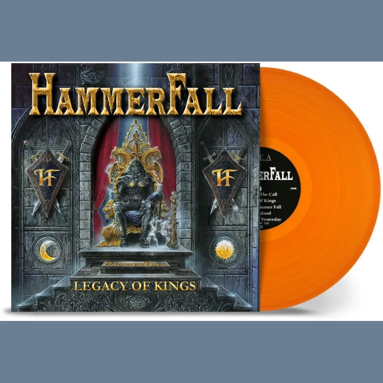 Legacy Of Kings - 2024 European Nuclear Blast Label Marble Orange Vinyl 10-track LP Reissue