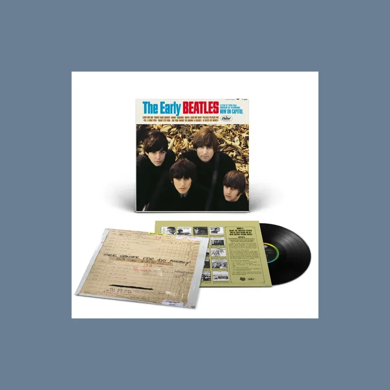 The Early Beatles - 2024 European Apple/Capitol label 12-track Mono LP Reissue