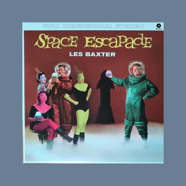 Space Escapade - 2018 European WaxTime label 16-track LP Reissue