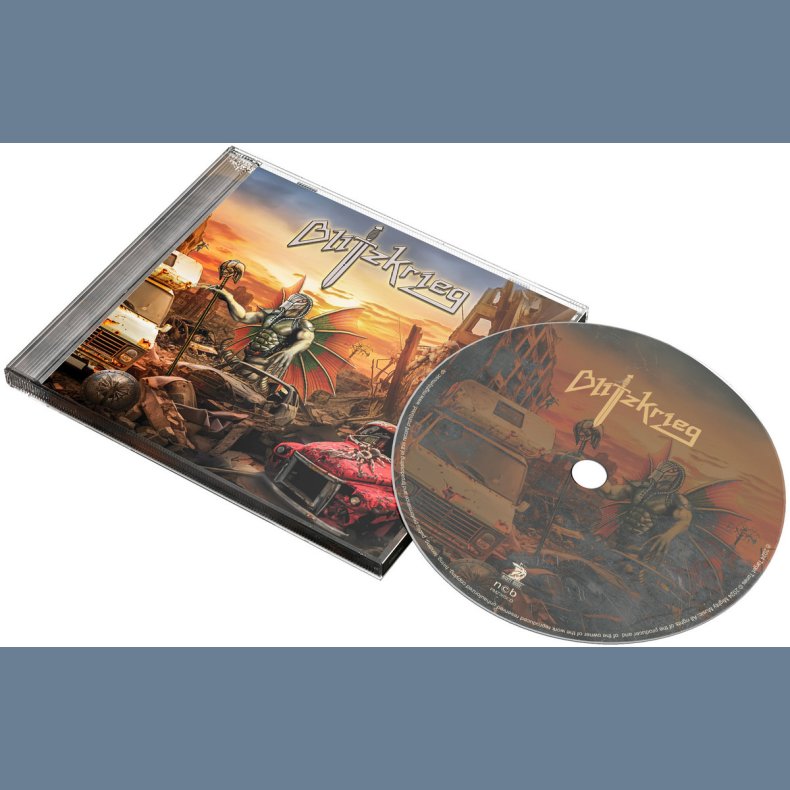 Blitzkrieg - 2024 European Mighty label 10-track CD