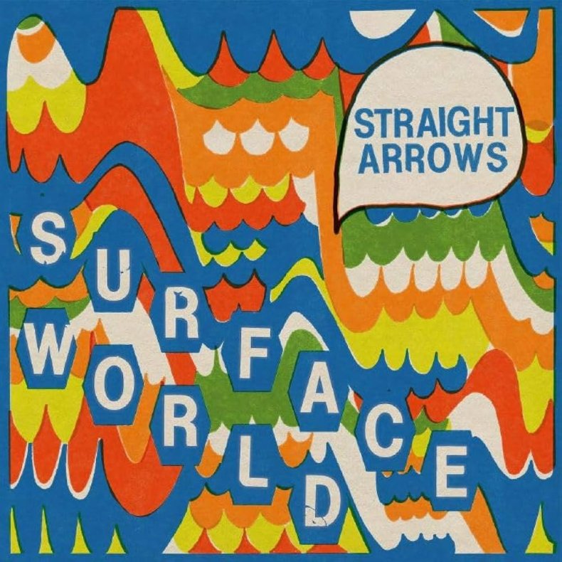 Surface World - 2024 Australian Agitated label Blue Vinyl 11-track LP