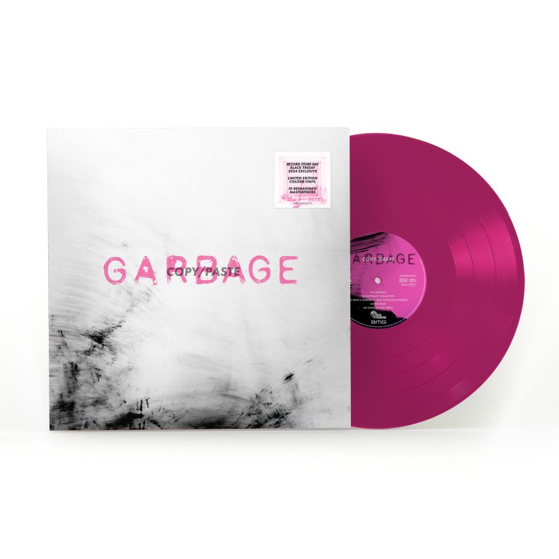 Copy/Paste - 2024 BMG label 10-track Magenta Coloured Vinyl LP - Black Friday 2024