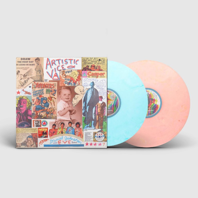 Artistic Vice - 2024 US Eternal Yip Eye Music Label Light Blue &amp; Pink 16-track 2LP set 