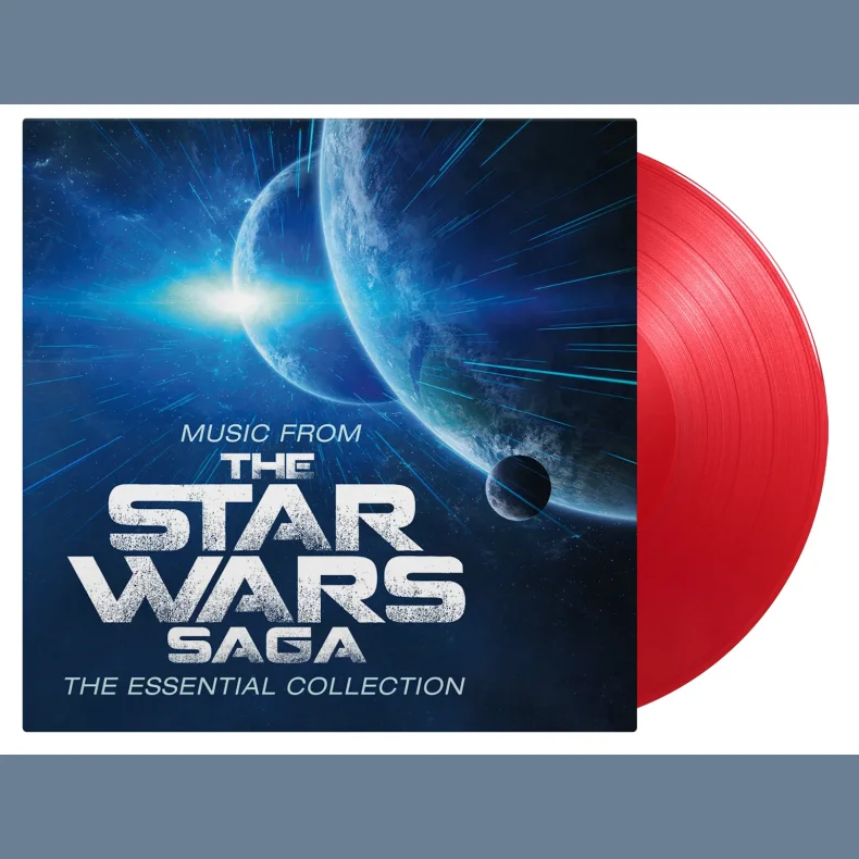 Music from the Star Wars Saga - 2024 European Music On Vinyl Label Red Vinyl 18-track 2LP Set