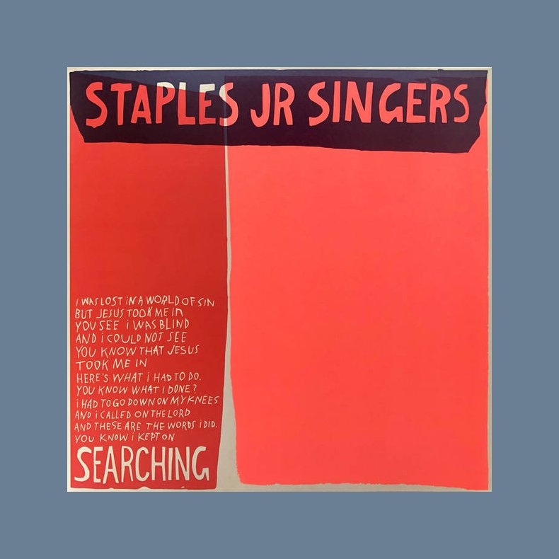 米、欧LP Staples Jr. Singers Searching LPLBOP0102 Luaka Bop /00260 Searching by Staples Jr. Singers - Luaka Bop