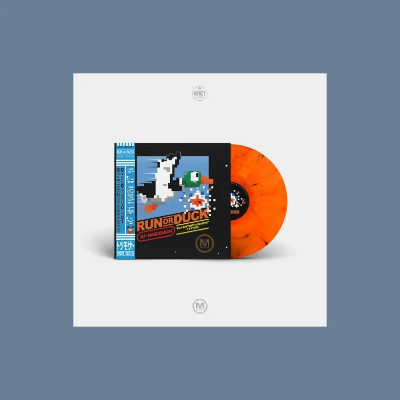 Run Or Duck - 2024 European Mijo Music Records label Orange vinyl 12-track 12" EP