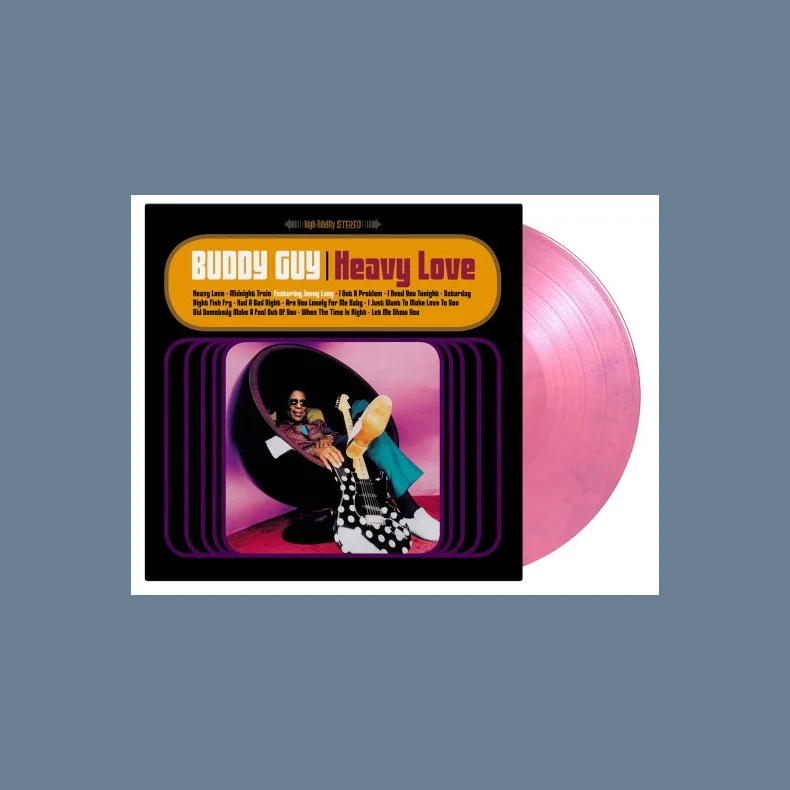 Heavy Love (25th Anniversary) - 2023 European Music On Vinyl label Pink vinyl 11-track 2LP Reissue