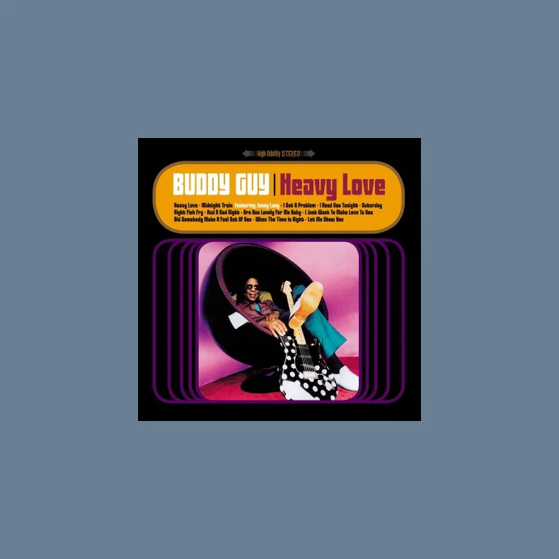 Heavy Love (25th Anniversary) - 2023 European Music On Vinyl label Pink vinyl 11-track 2LP Reissue