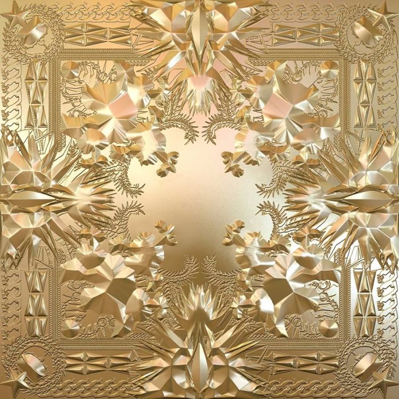Watch The Throne - 2012 US Roc-A-Fella label Picture Disc vinyl 15-track 2LP