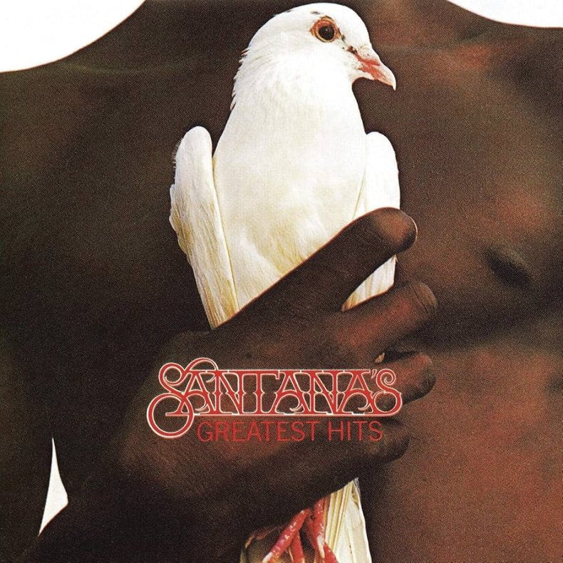 Santana's Greatest Hits - 2017 European Columbia label 10-track LP Reissue