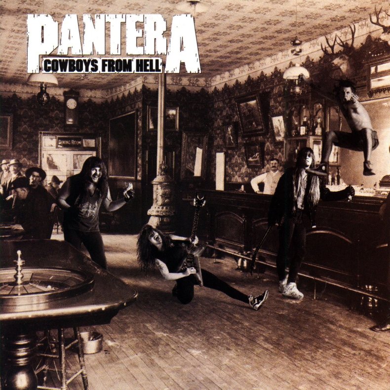 Cowboys From Hell - 2021 European ATCO Records Label 12-track LP Reissue
