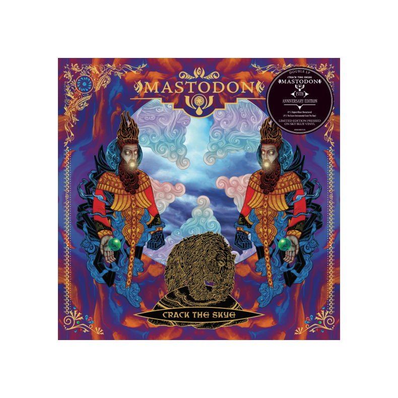 Crack The Skye (15th Anniversary) - 2024 European Reprise label Sky Blue vinyl 14-track 2LP Reissue