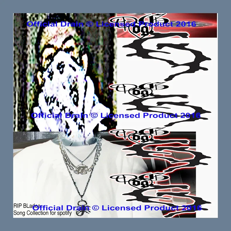 RIP Bladee - 2025 European Year0001 Label Vinyl 5-track LP