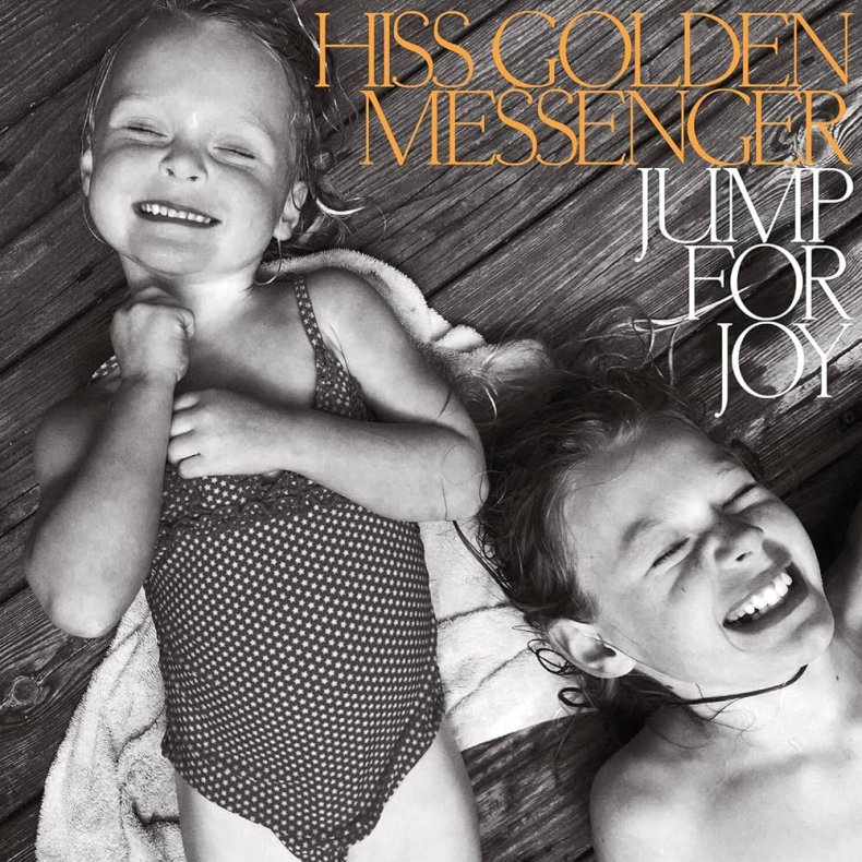 Jump For Joy - 2023 US Merge label Orange/Black Swirl vinyl 14-track LP