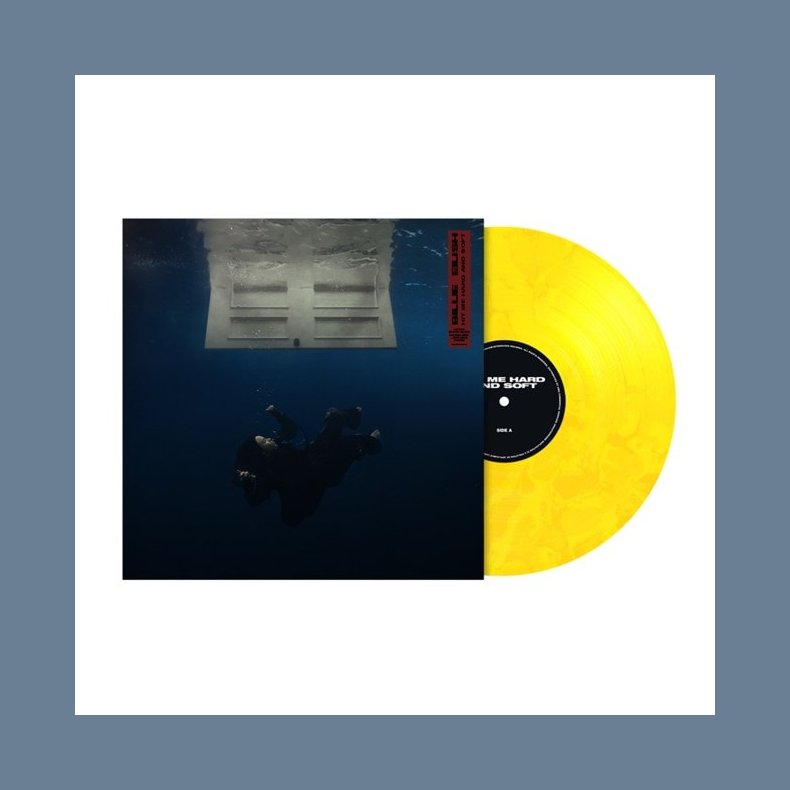 Hit Me Hard And Soft - 2025 European Interscope Label Yellow Vinyl 10-track LP 