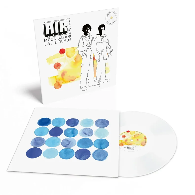 Moon Safari Live &amp; Demos - 2025 European Warner Music label White Vinyl 10-track LP - RSD2025
