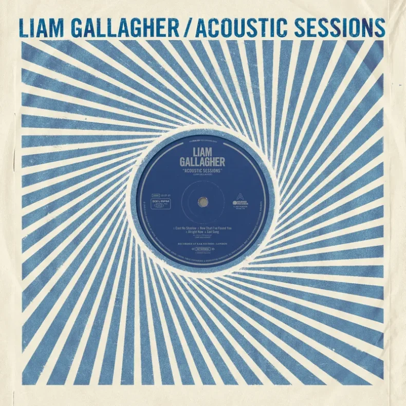 Acoustic Sessions - 2025 European Warner label Hand Pressed Silver &amp; Blue 8-track LP - RSD2025