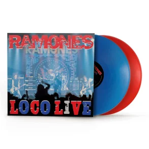 Loco Live - 2025 European Rhino label Blue and Red vinyl 32-track 2LP Reissue - RSD2025