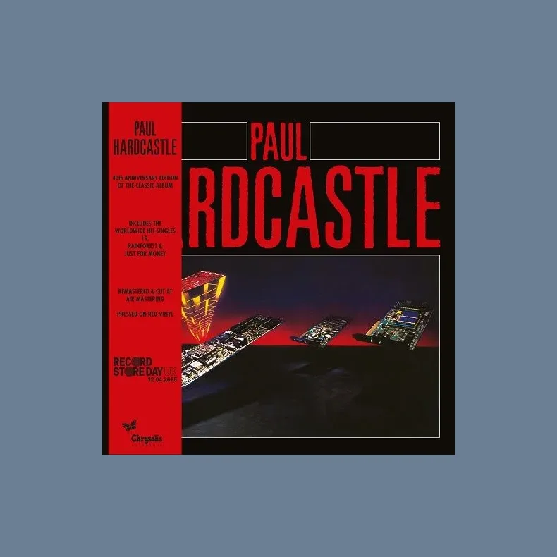 Paul Hardcastle - 2025 European Chrysalis label Remastered Red Vinyl LP - RSD2025