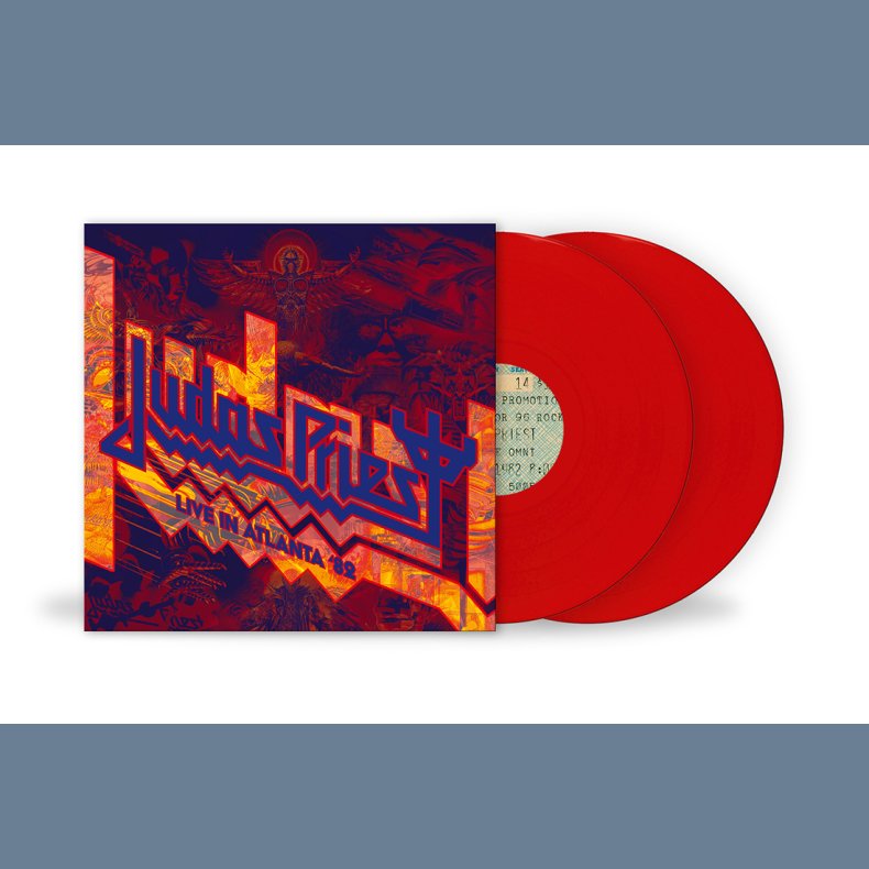 Live In Atlanta '82 - 2025 European Sony label Solid Red Vinyl 17-track 2LP Set - RSD2025
