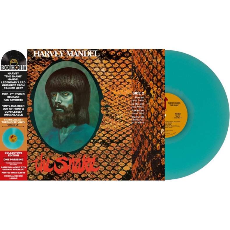 Snake - 2025 European Culture Factory label Turquoise Vinyl 9-track LP - RSD2025