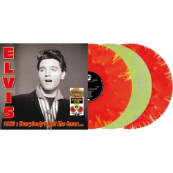 Elvis 1960: Everybody's Got the Fever - 2025 VPI label Red &amp; Yellow Marbled Vinyls 3LP RSD2025