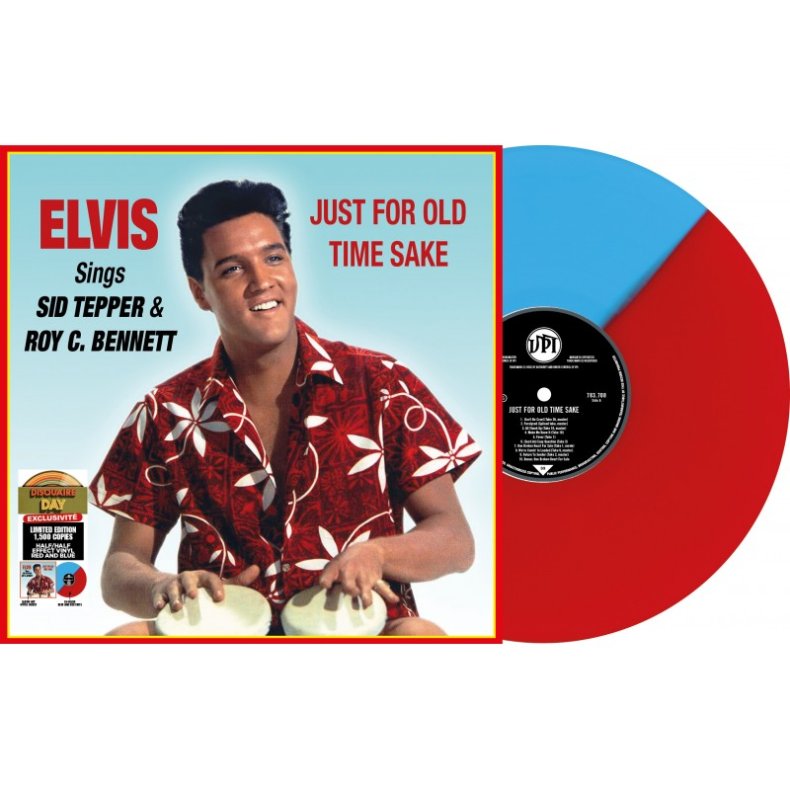 Sings Sid Tepper &amp; Roy C. Bennett - 2025 VPI label Half Blue/Half Red Vinyl 19-track LP - RSD2025