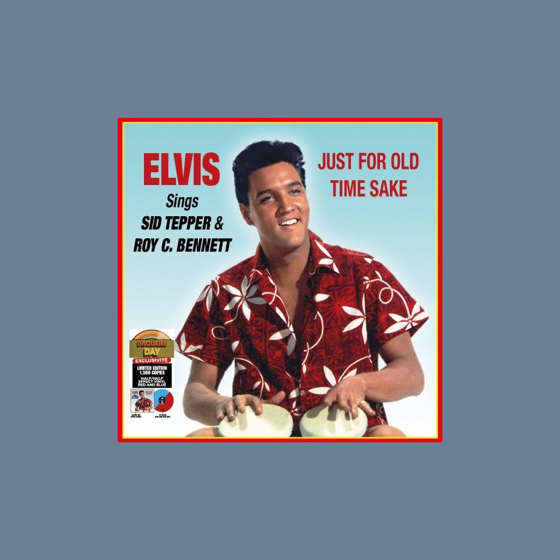 Sings Sid Tepper &amp; Roy C. Bennett - 2025 VPI label Half Blue/Half Red Vinyl 19-track LP - RSD2025