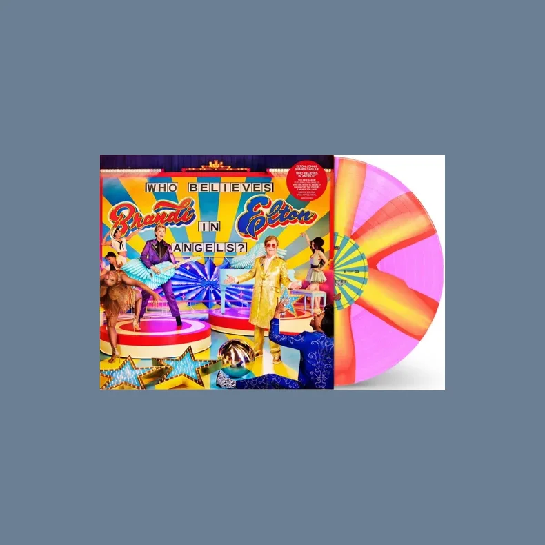 Who Believes in Angels? - 2025 European Universal Label Exclusive Pink Spiral Vinyl 10-track LP 