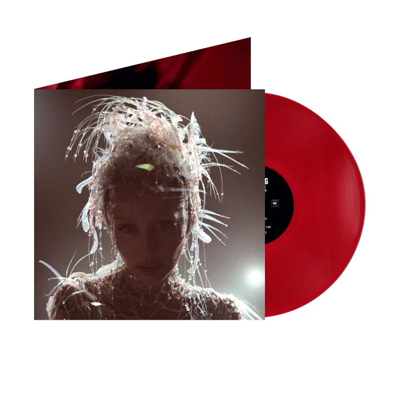 Something Beautiful - 2025 European Columbia label Transparent Red vinyl 13-track LP 