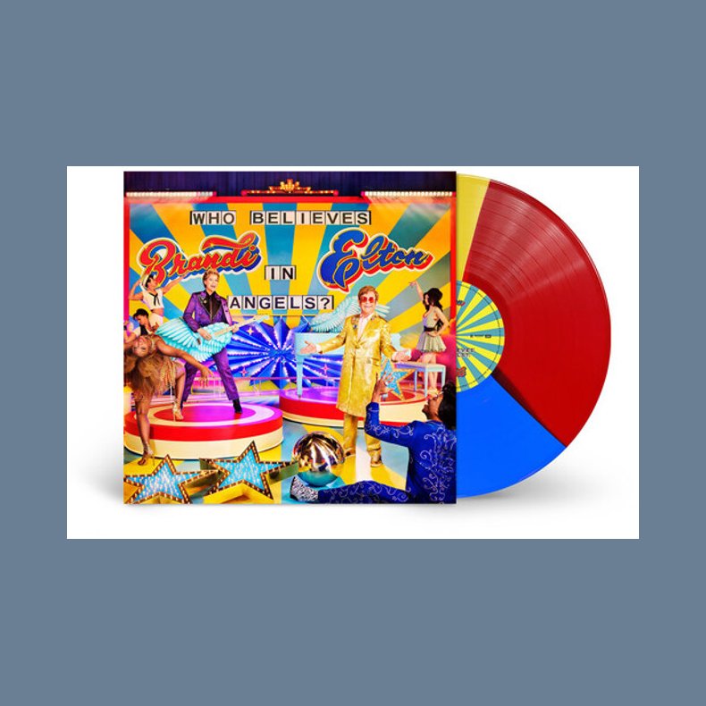 Who Believes in Angels? - 2025 European Universal Label Tri-Colour Vinyl 10-track LP