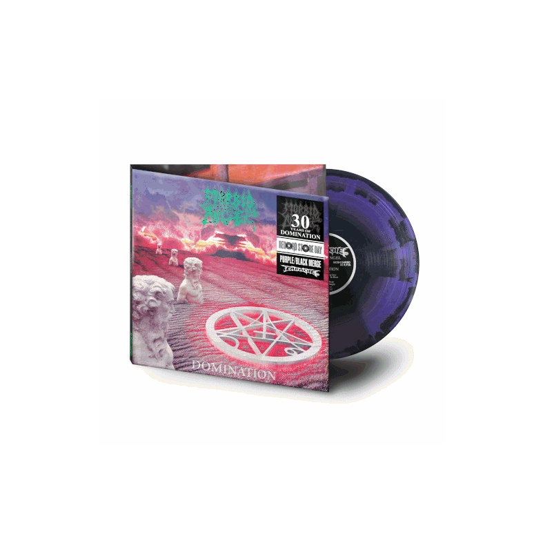 Domination - 2025 UK Earache label purple/black merge 11-track LP - RSD2025