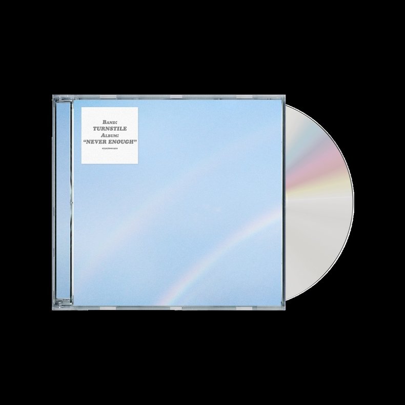 Never Enough - 2025 European Roadrunner label CD 