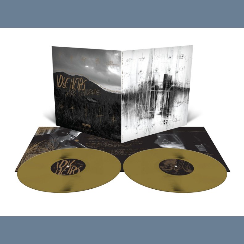 Life Is Violence - 2025 US Relapse label Gold vinyl 9-track 2LP