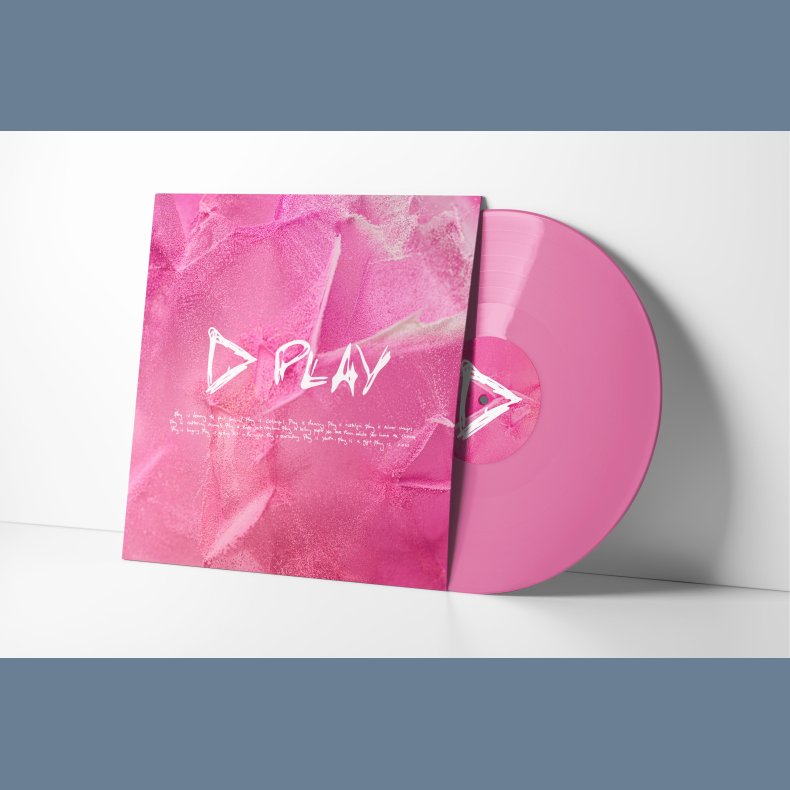 Play - 2025 European East West Records label Pink vinyl 13-track LP (Pre-order)