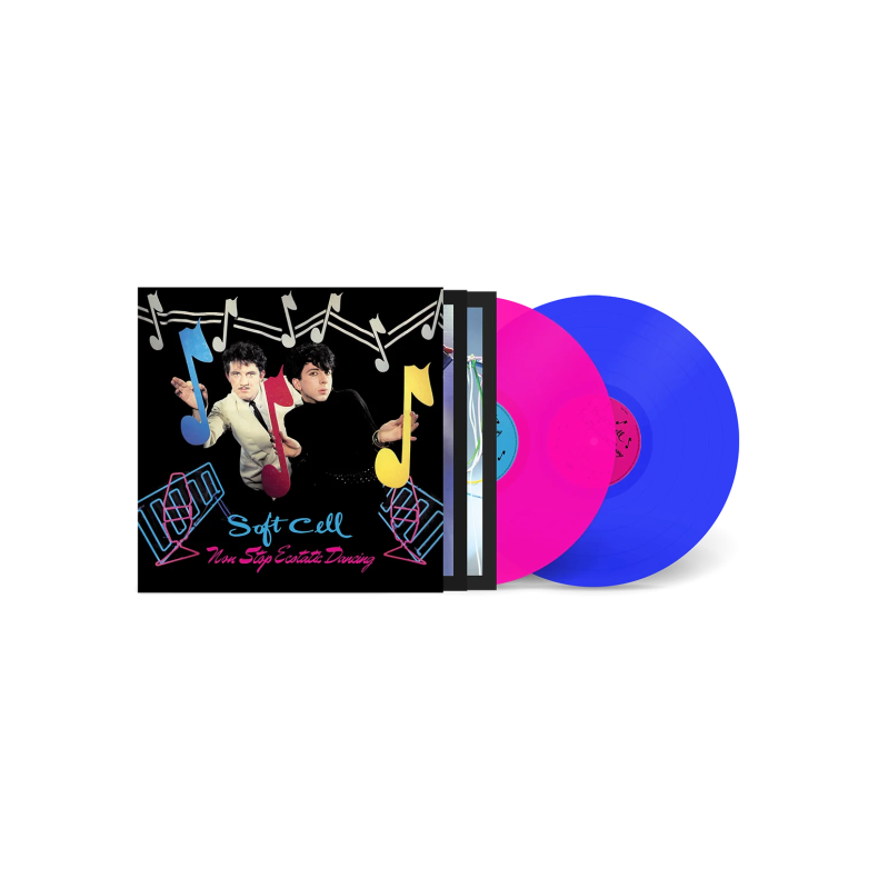 Non-Stop Ecstatic Dancing - 2025 European Universal Label  Pink/Blue Vinyl 12-track 2LP Set Reissue