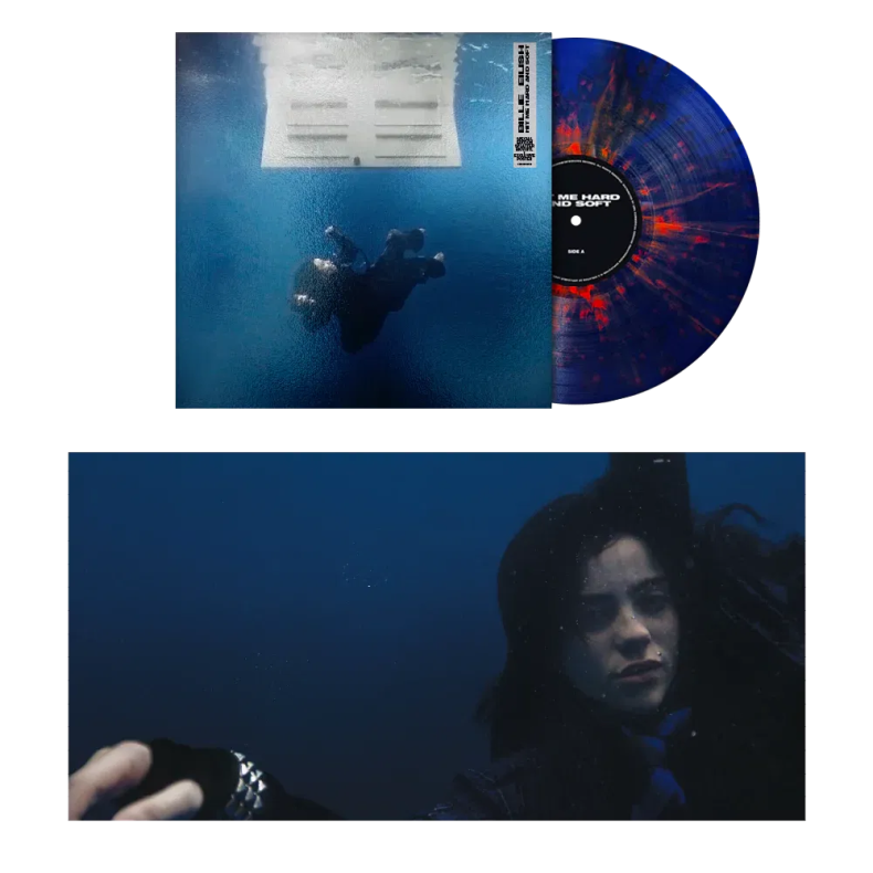 Hit Me Hard And Soft (1 Year) - 2025 European Interscope label Splatter vinyl 10-track LP Reissue