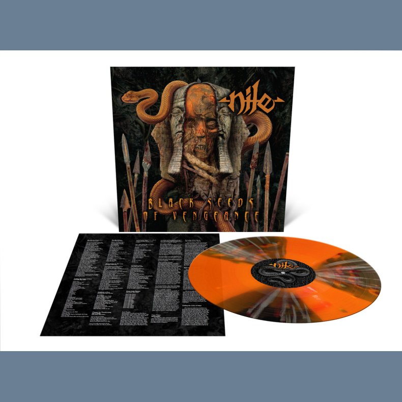 Black Seeds Of Vengeance - 2023 US Relapse label Splatter vinyl 12-track LP Reissue