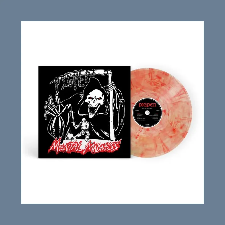 Mental Madness - 2025 US Flatspot label Garnet vinyl 10-track LP